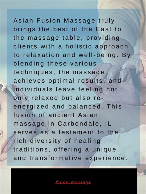 asian fusion massage|Thai Fusion Massage Therapy .